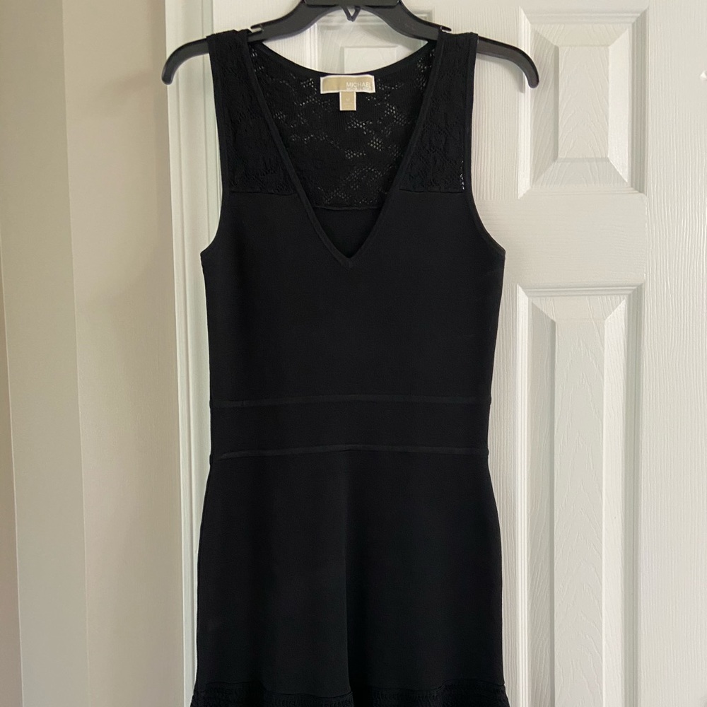 Michael Kors Sleeveless Ruffle Dress